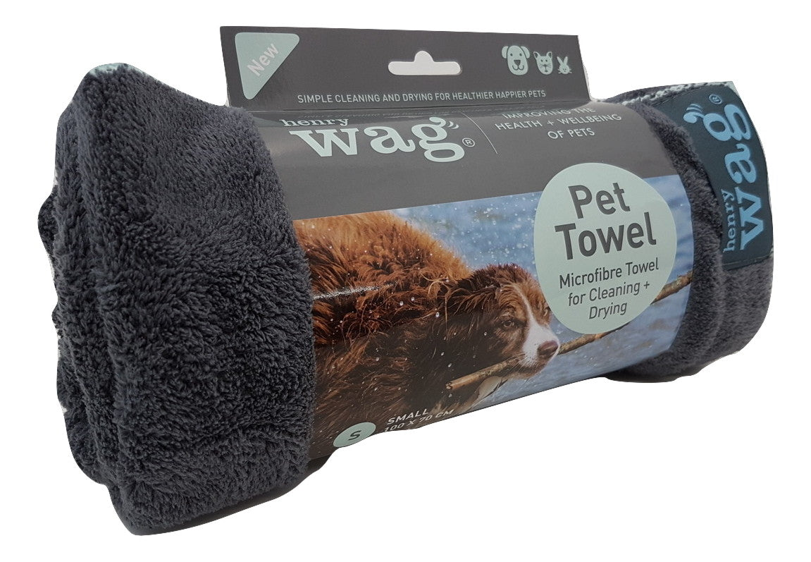 Henry Wag Microfibre Cleaning Towel Small