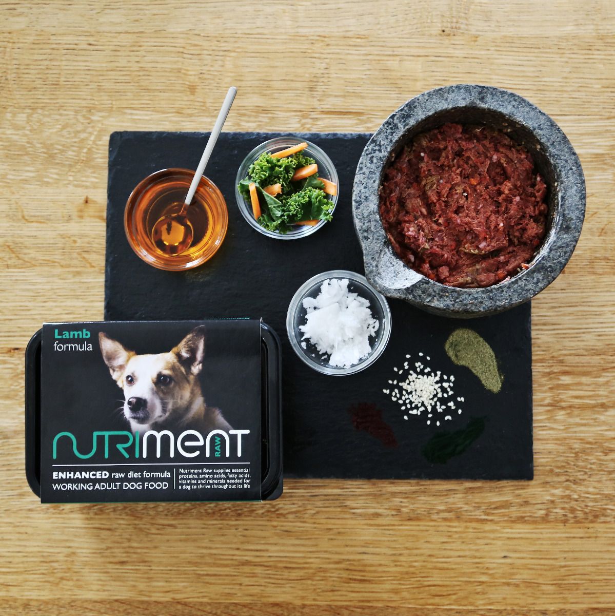 Nutriment Lamb Raw Dog Food 500g